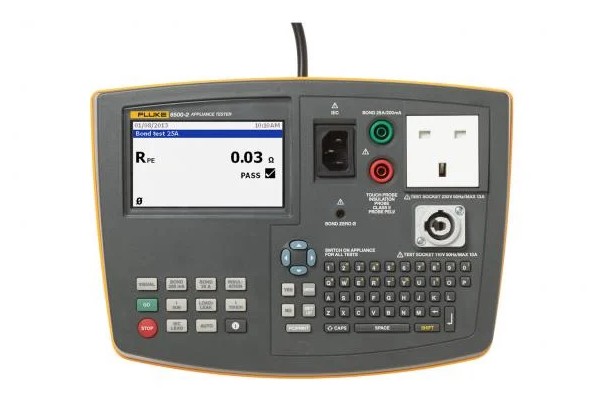 Fluke 6500-2 ,DE/SW Portable Appliance Tester – One-Touch Testing, TruTest Software, USB Connectivity