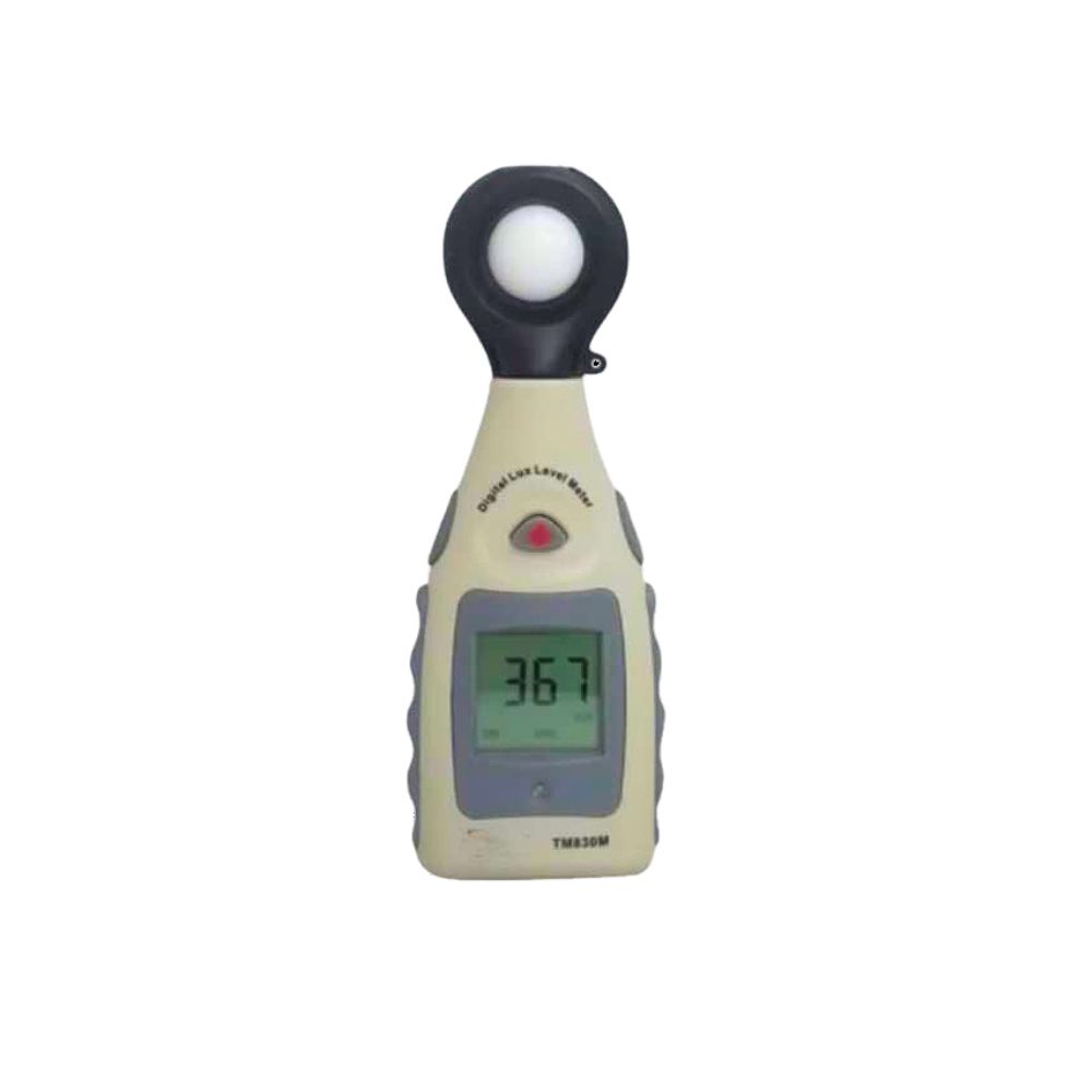 TM830M,Digital Lux Level Meter,Precision Light Intensity Measurement Tool with LCD Display,±4% of reading, 0 to 200,000 Lux