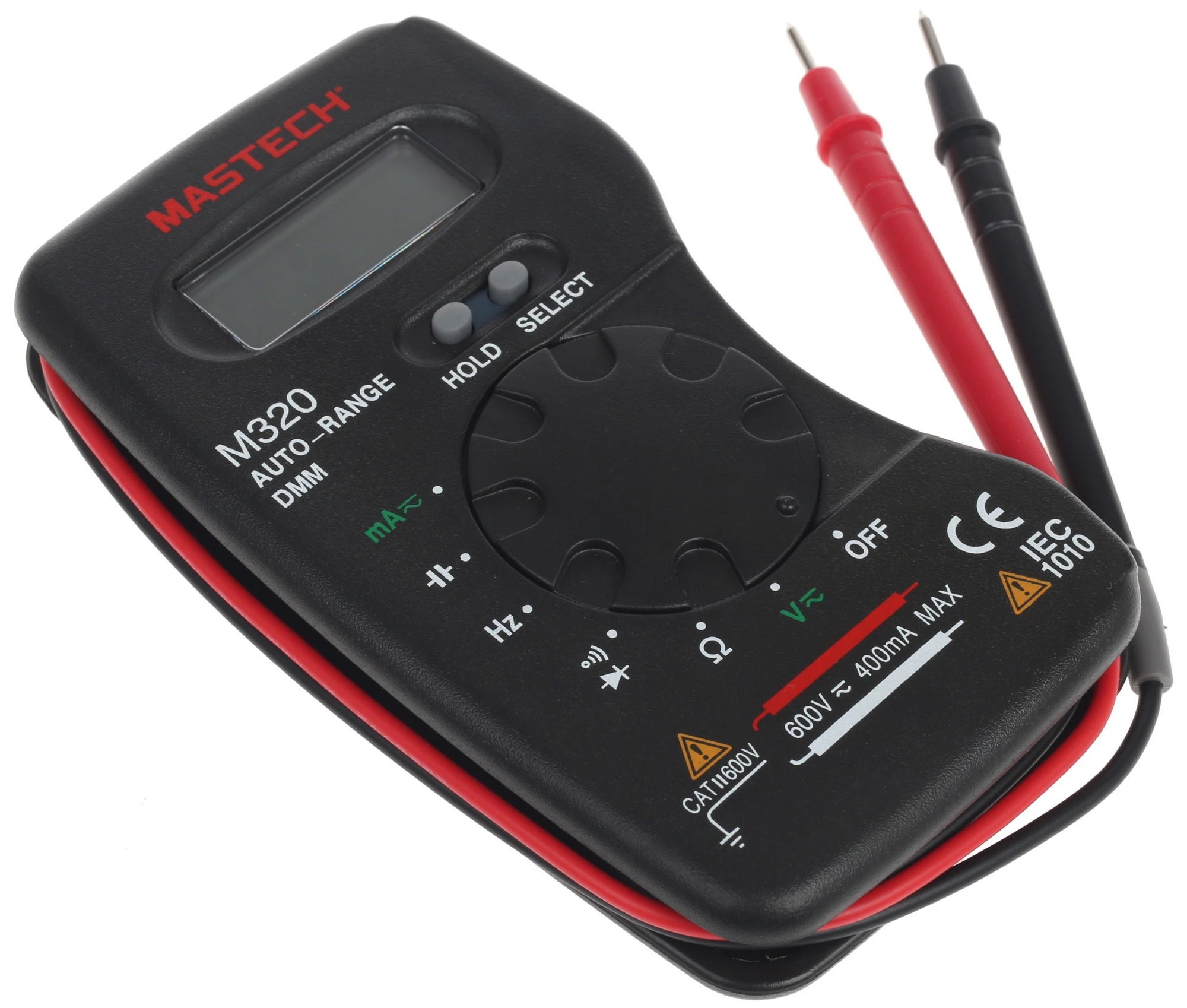 M320 - Pocket Digital Multimeter, Digital Display