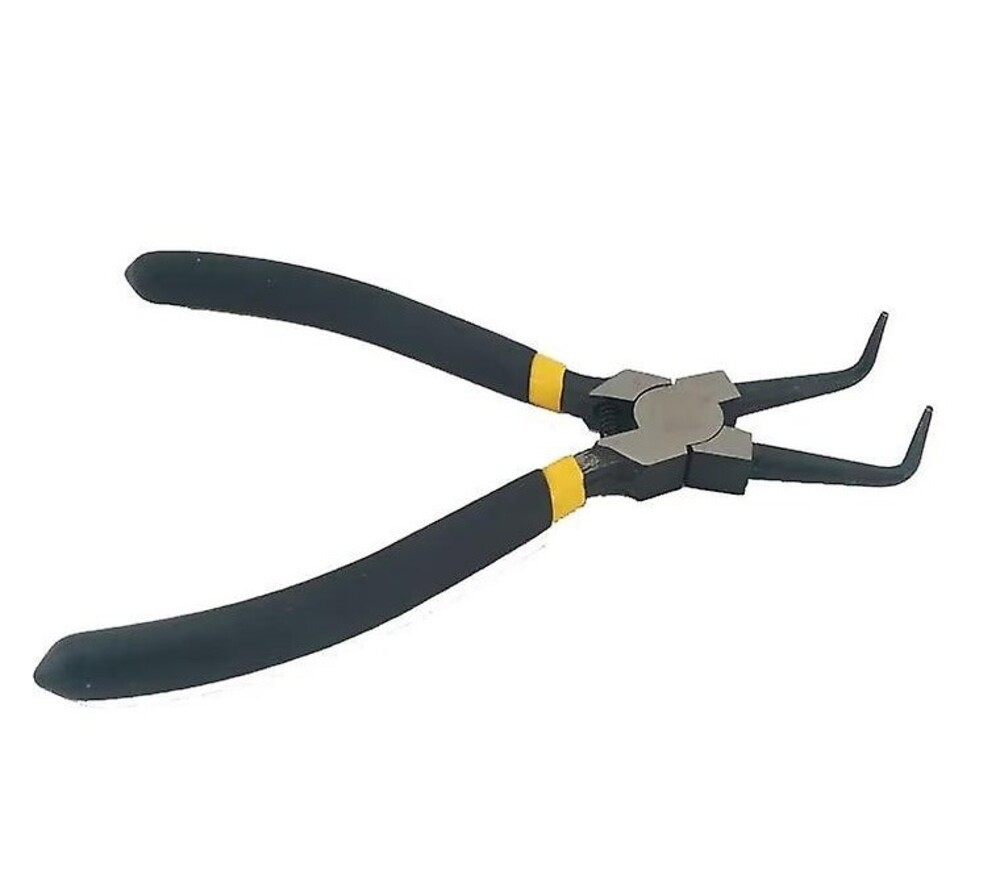 HB-125F ,Bent Nose Internal Circlip Plier - Stainless Steel, 125mm