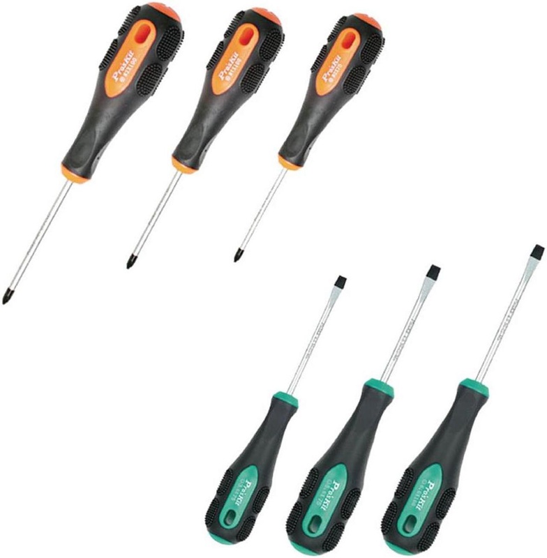 SD-2301, Phillips Screwdriver PH1 x 100mm, Soft Grip Handle