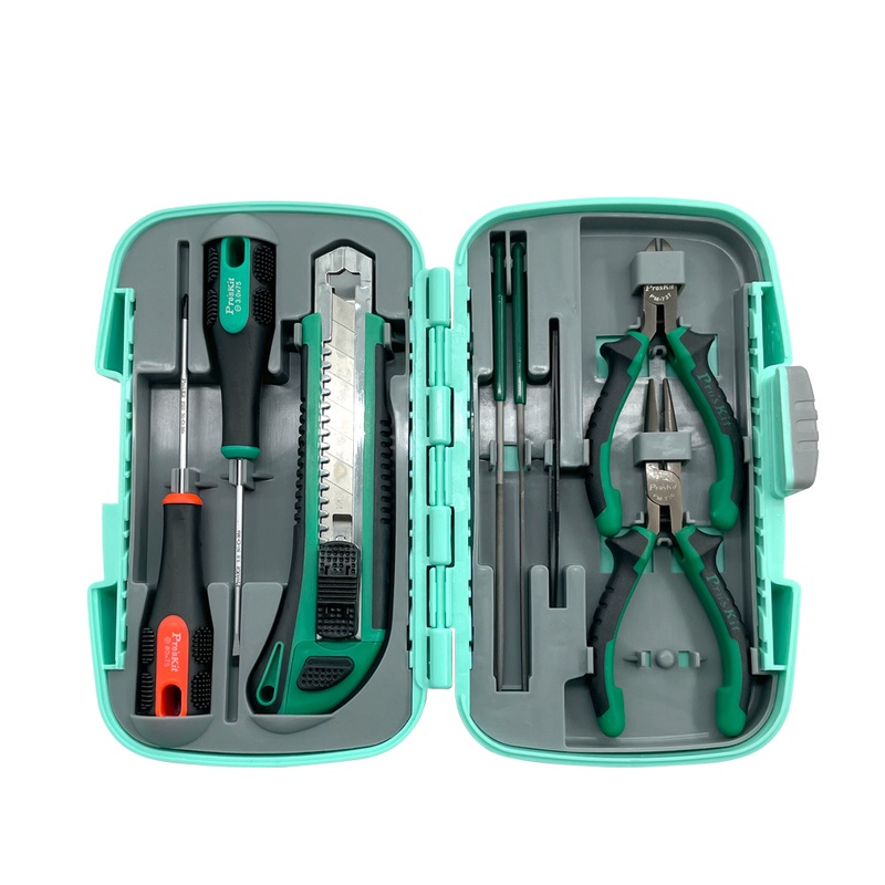 PK-301, Mini Household Tool Kit (9 pcs), Pro'sKit, Compact Case