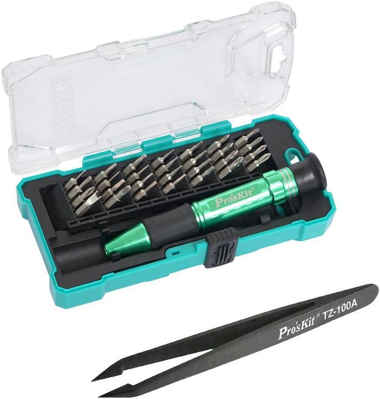 SD-9608, 30-in-1 Precision Screwdriver Set, Aluminum Handle