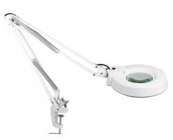 LT-86A, Magnifying Lamp, Green Frame, Adjustable Arm Type