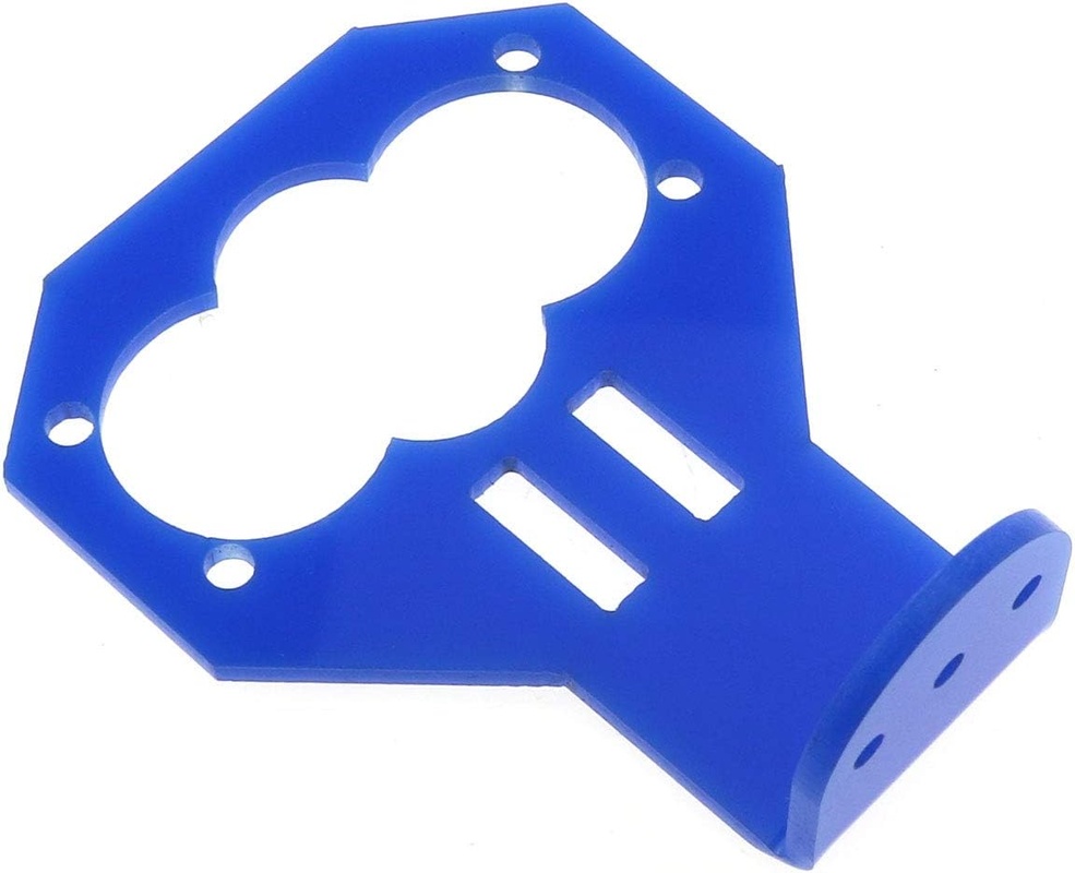 Ultrasonic Sensor Holder, Acrylic Mounting Bracket, Robotics Part Package