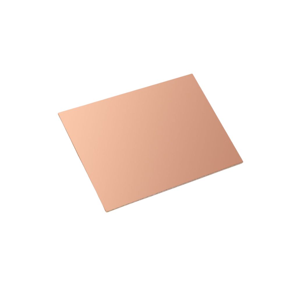 Single Sided Copper Plated Laminated PCB Circuit Bakelite Board - Ideal for DIY Electronics and Prototyping-7*9 Cm