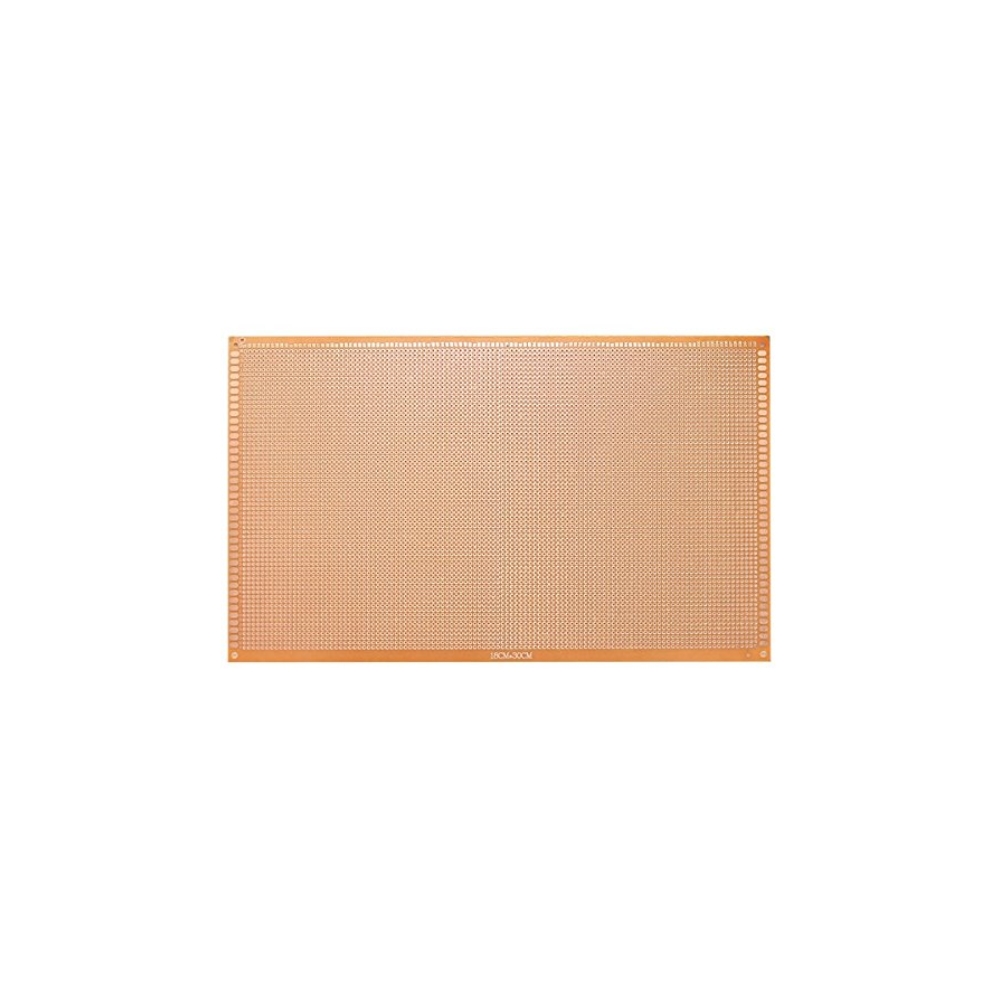 PCB Board,Brown,18x30cm,FR4 Epoxy Laminate,Double-Sided