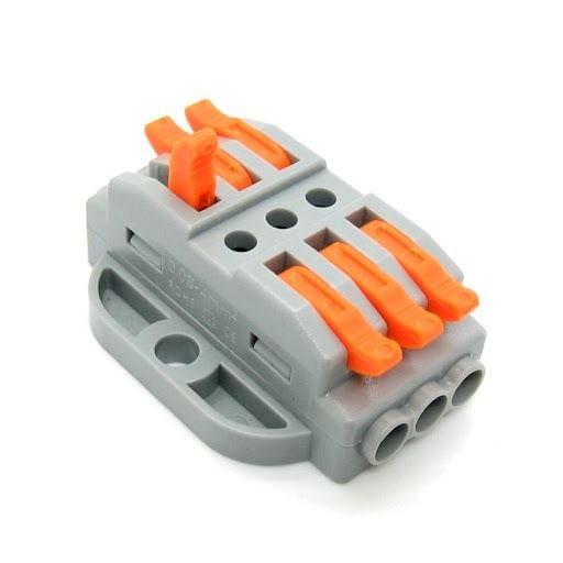 3-Port Lever-Nut Wire Connector