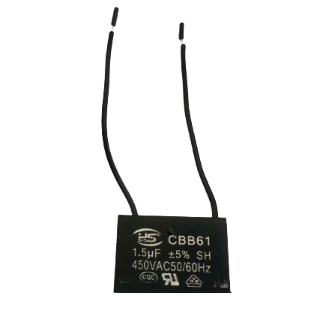 Capacitor for Motor Fans,CBB61,1.5uF,450VAC