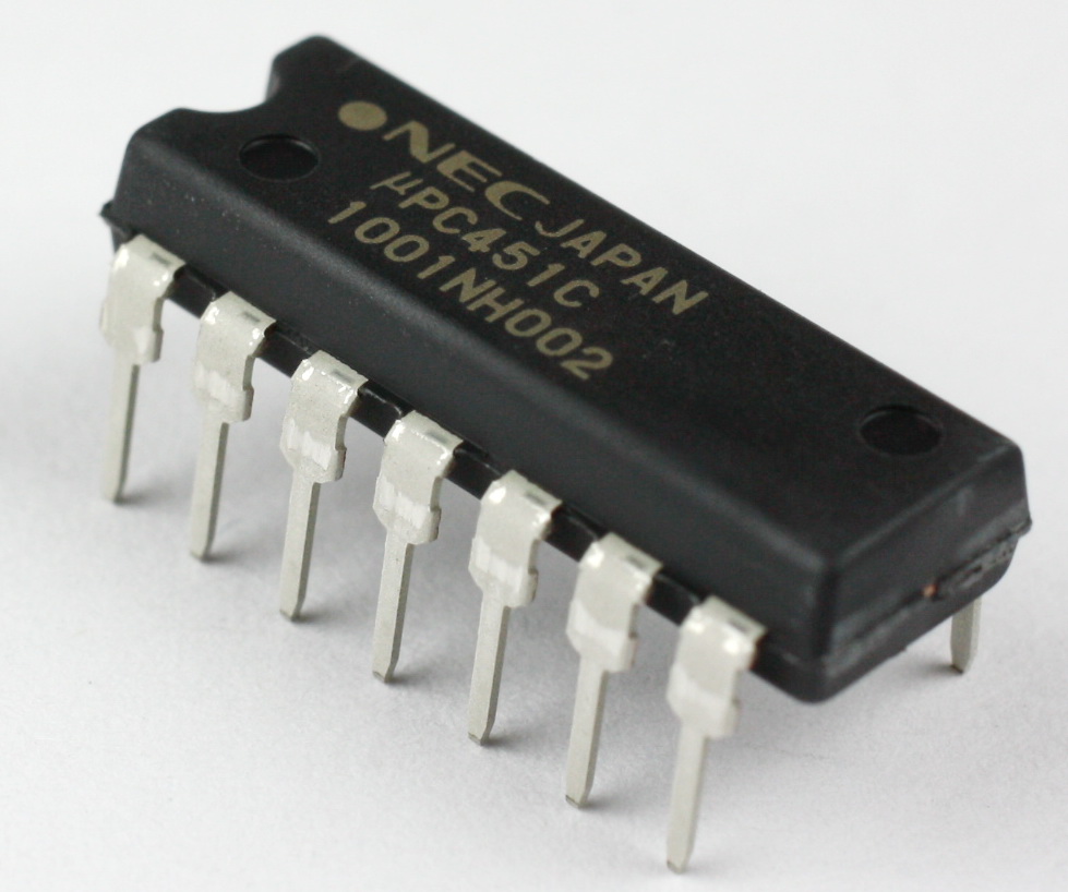 uPC451C- DIP ,Operational Amplifier, 5V to 30V, 500uA Input Bias