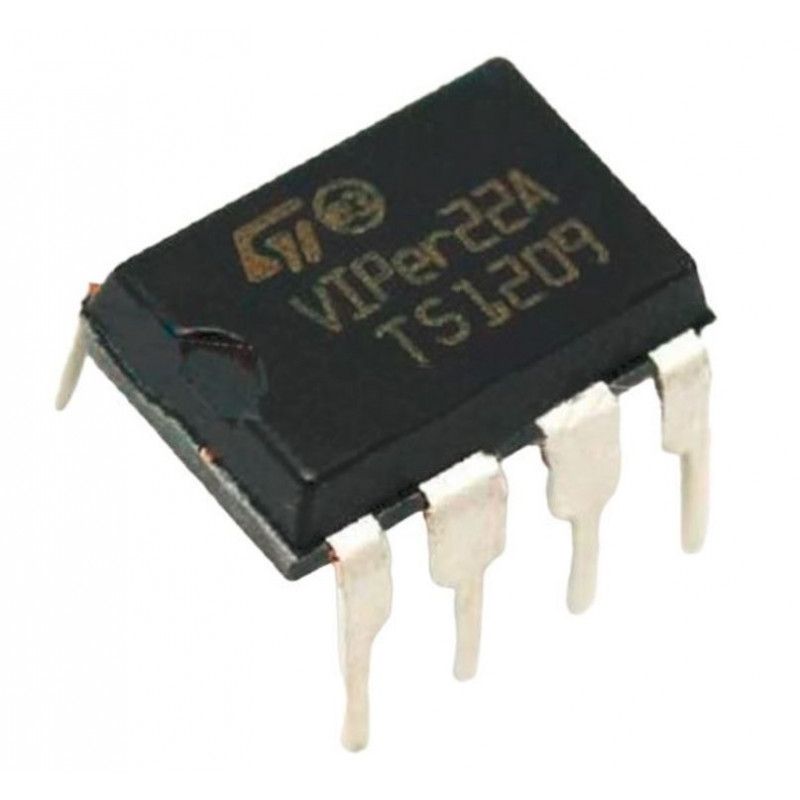 VIPER22A DIP-8 ,Low Power Off-Line SMPS Primary Switcher - 20W, 9V-38V