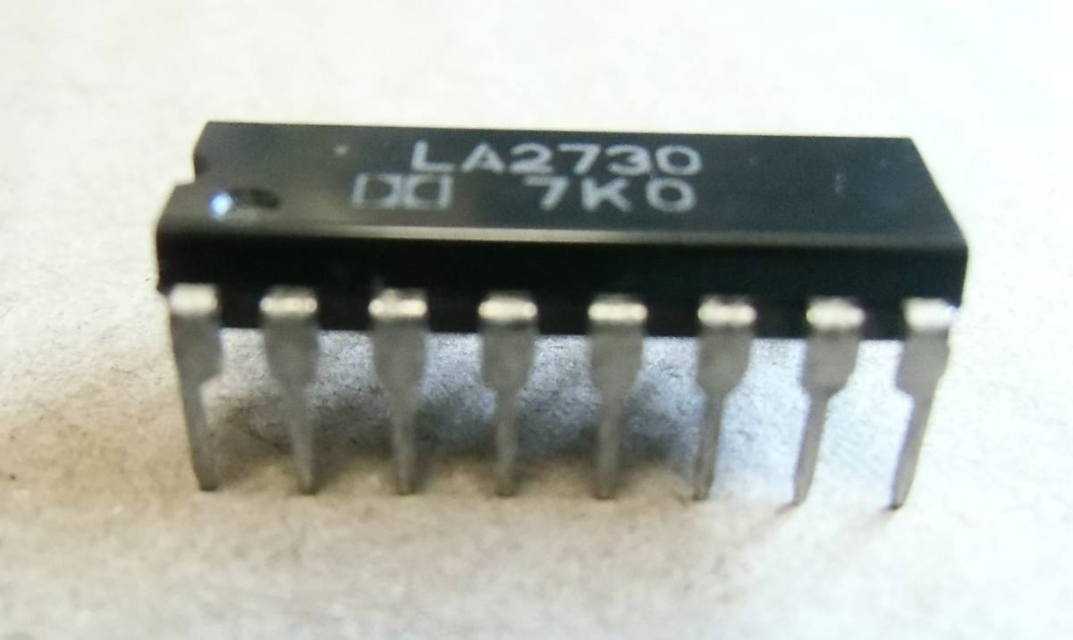 LA2730, FM Multiplex Stereo Decoder IC, DIP-16