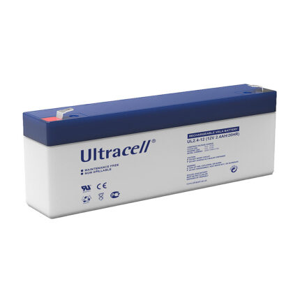 UL2.4-12 - Ultracell, 2.2Ah, 12V, Lead-Acid Battery