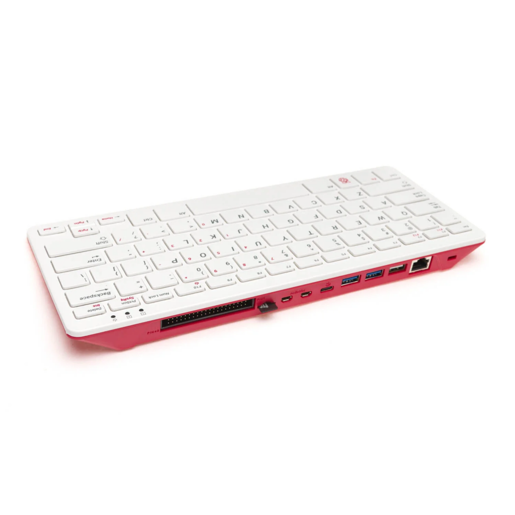 Raspberry Pi Keyboard & Hub, UK, black/grey RPi4 Pi400 2