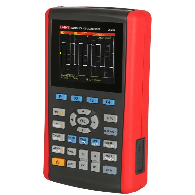 Digital Storage Oscilloscope DG1022U Function Arbitrary Waveform Signal Generator Frequency Generator 25Mhz Dual Channel Output TMOx0026 jpg