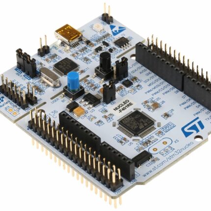 STM32F401RET6 - ARM Cortex-M4 32b MCU+FPU, 105 DMIPS,
512KB Flash/96KB RAM, 11 TIMs, 1 ADC, 11 comm. interfaces