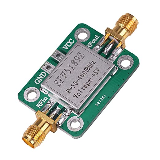 spf5189z - 0.6dB Radiofrequency Amplifier Module Low Noise Wide Frequency Range Low Current Consumption 0.1-4000Mhz Wideband Lna Signal Gain Receiver Board