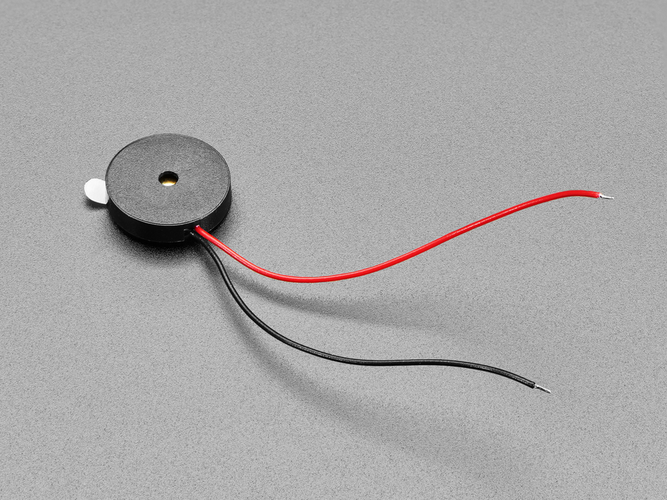 Small Enclosed Piezo w/Wires