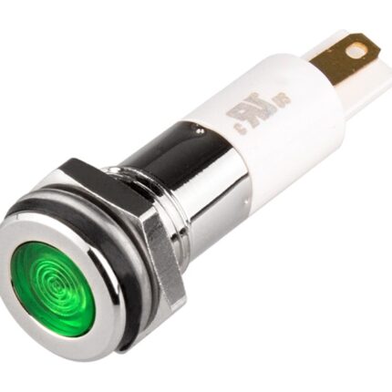 INDICATOR 10MM GREEN 24V