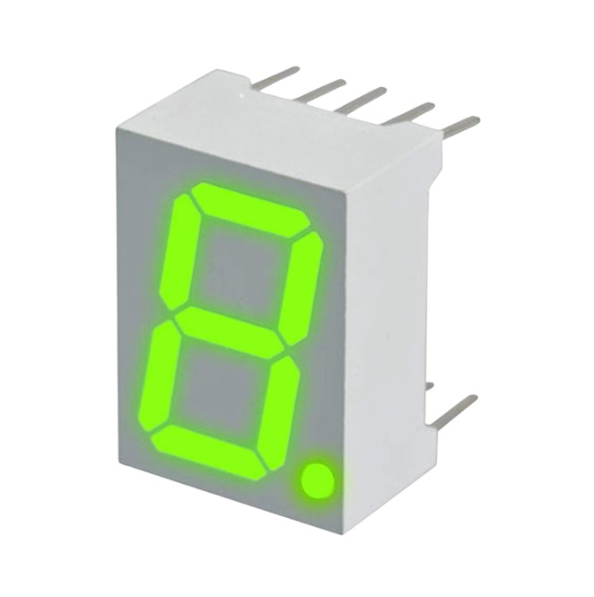 5611AH Anode 10-Pin 1 Bit 7 Segment - 1-Digit - LED Display Digital Tub