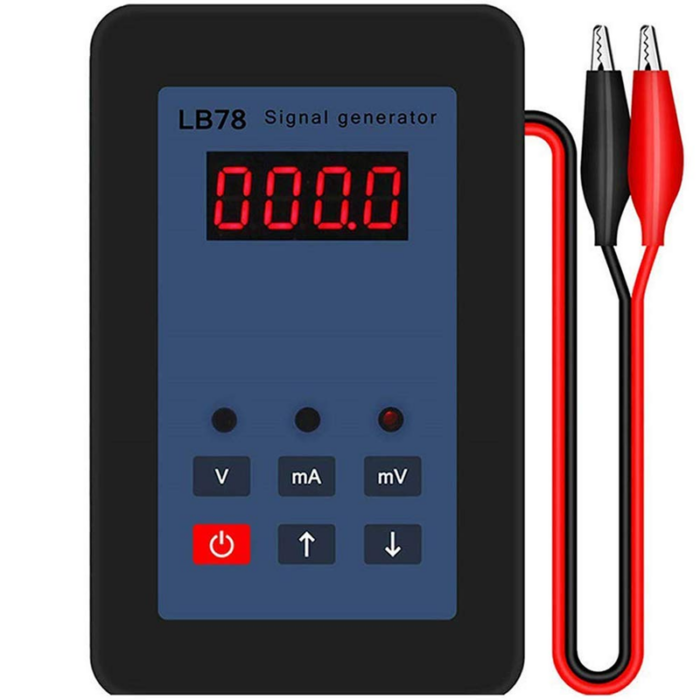 Signal Generator, Multifunctional Voltage, Current, and mV Generator for Precision Electronic Testing and Calibration q