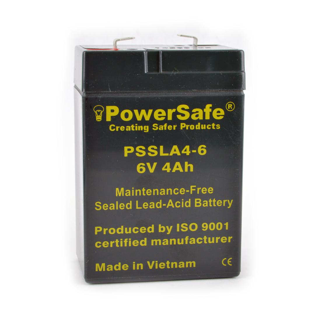 PSSLA4-6 6V 4AH LEAD-ACID BATTERY
