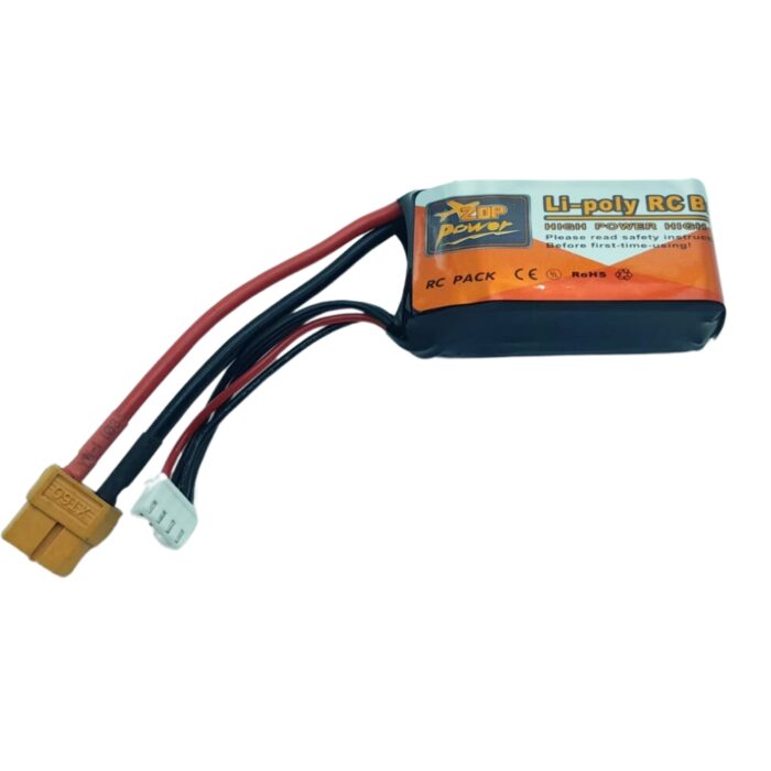 ZOP Power 3S 850mAh 75C LiPo Battery 321