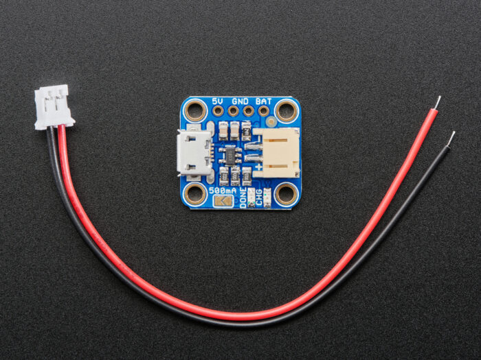 Adafruit 3.7V, 100mA Battery Charger BCBG00991