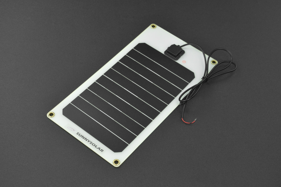 Semi Flexible Monocrystalline Solar Panel (6V 1A)