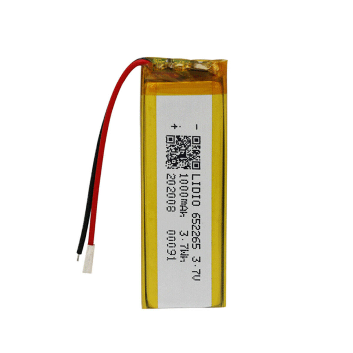 652265 LIPO BATTERY 3.7V 1000MAH