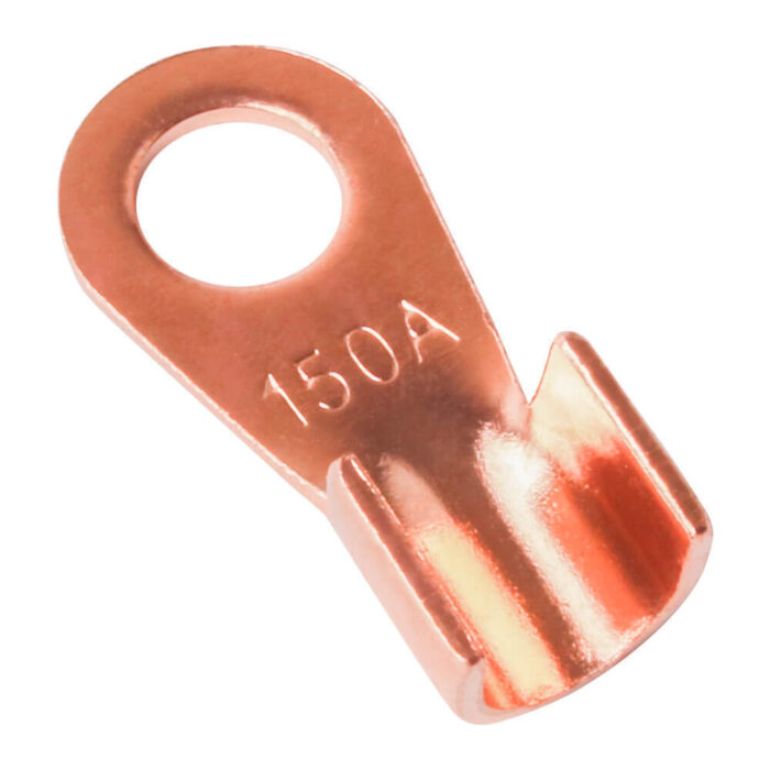 150A Open Barrel Copper Ring Lug Crimp unnamed