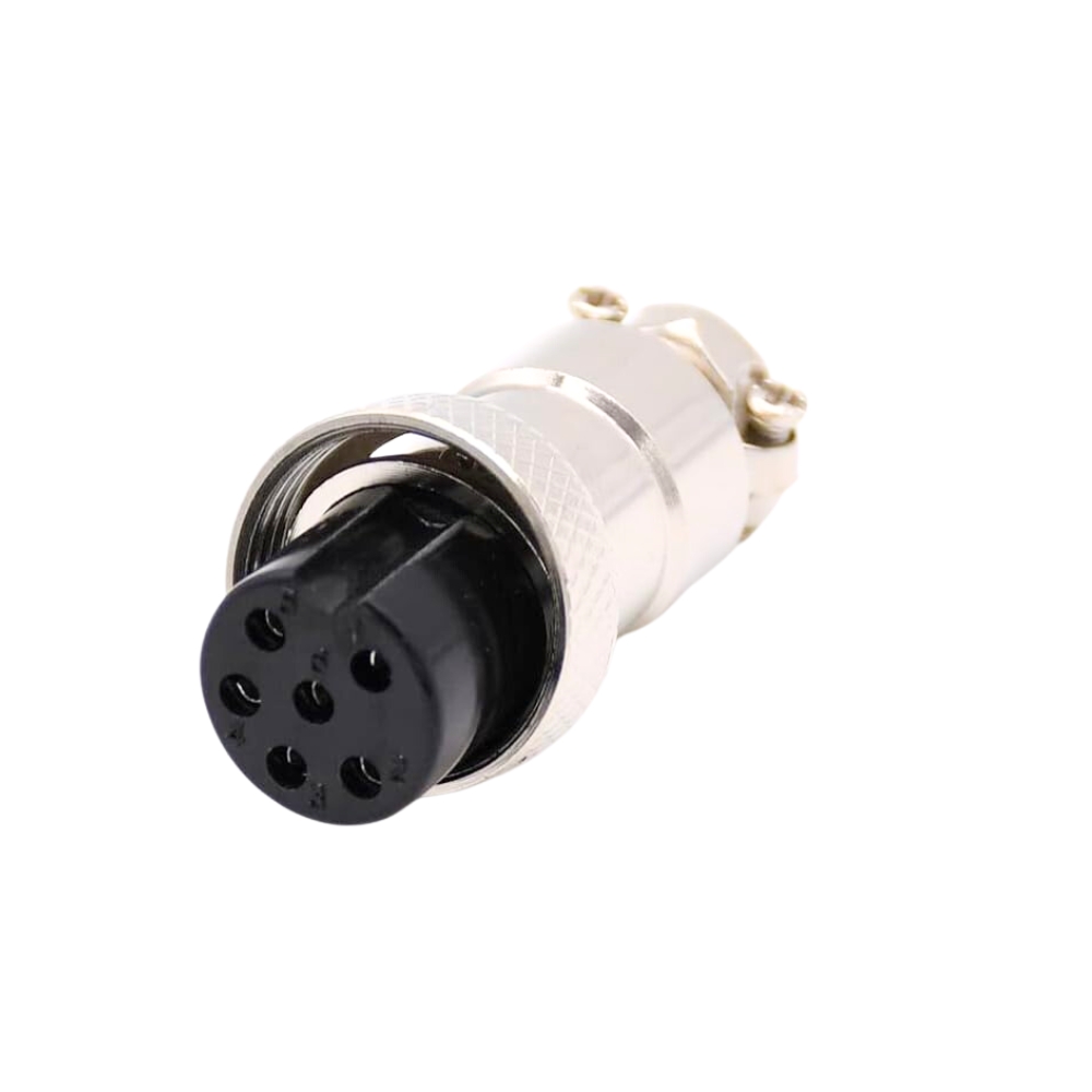 GX16 7pin female aviation straight type Standard Connector CxXC0017 1