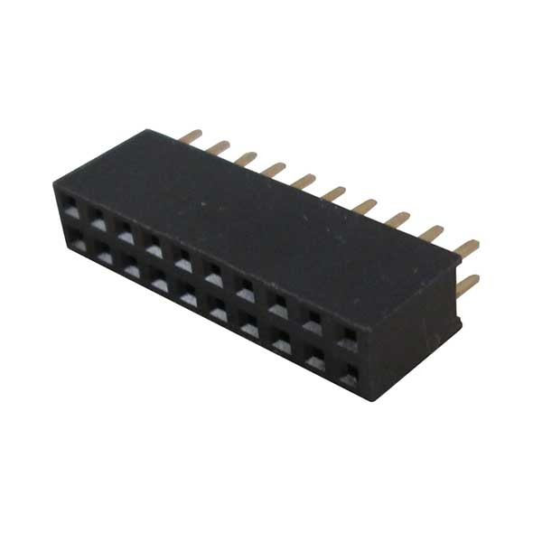 2 X10 PIN FEMALE DOUBLE ROW SMD PIN HEADER