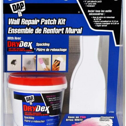 DAP 12345 3" Wall Repair Patch Kit with DryDex Spackling