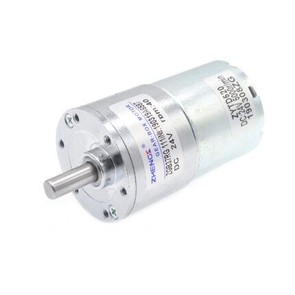 Zhengke miniature speed regulation DC motor deceleration motor ZGB37RG 12v/ 11RPM