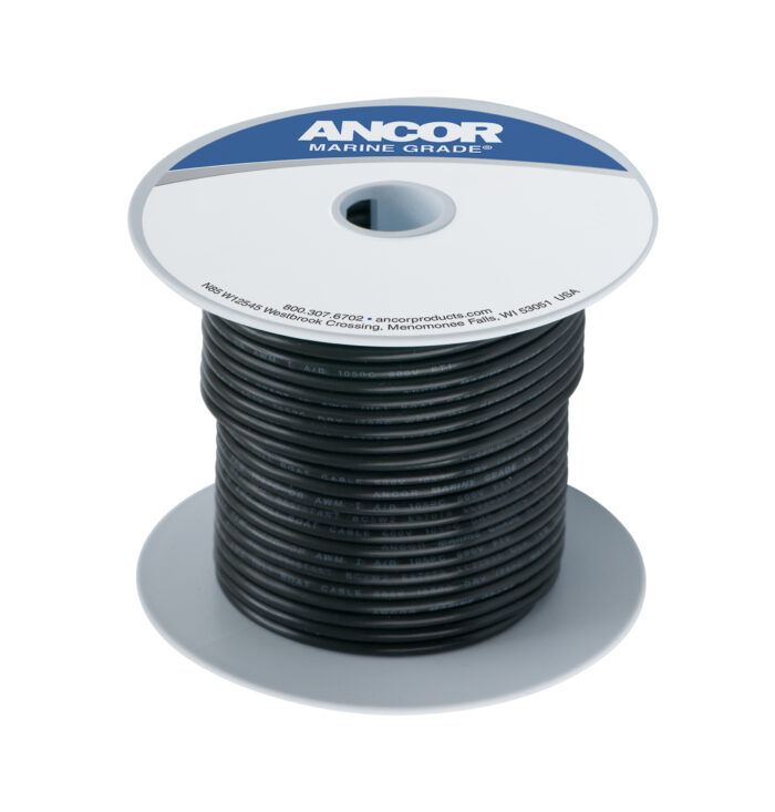 Anchor Marine Grade Primary Wire - 14 AWG (Black)
PN: 214056