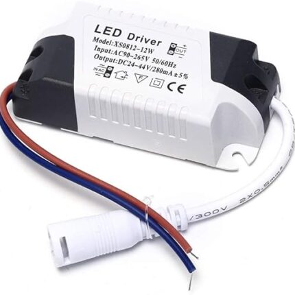 LED Driver; 8-12W; Input AC 90V-265V;Output DC 24-44V / 280ma; 50/60 Hz