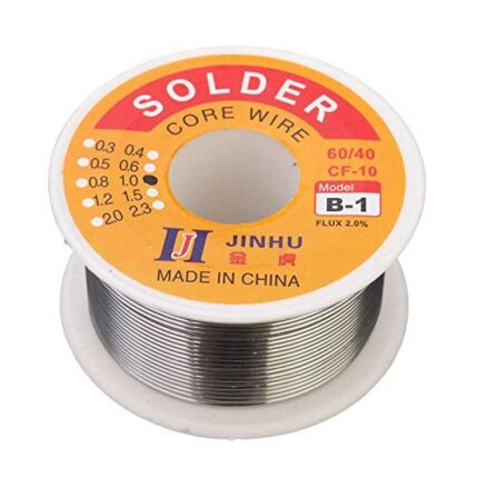 Soldering Lead Real 1mm 100 gram ROSIN CORE 60/40 (Brand JINHU - B1 )