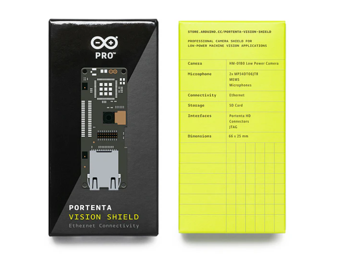 PORTENTA VISION SHIELD ETHERNET