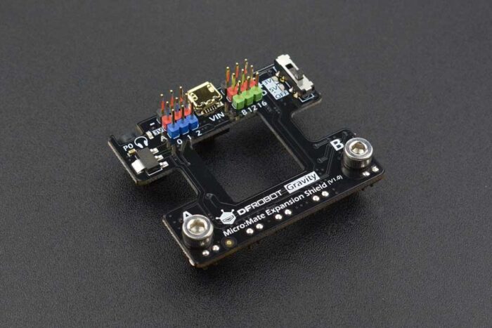 DFR0518 micro Mate - a Mini & Thin Expansion Board for micro bit(Gravity Compatible)