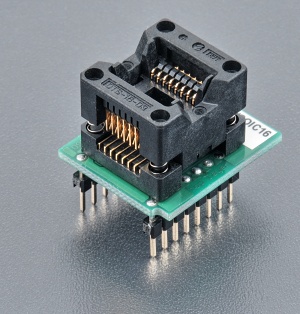 DIL16W/SOIC16 ZIF 150mil