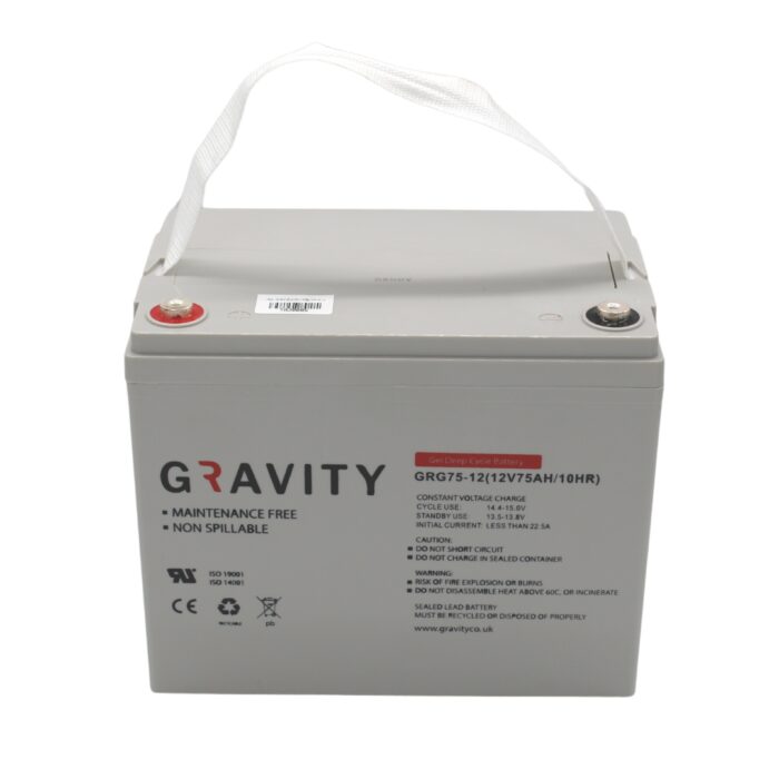 Gravity 12V, 75Ah Lead-Acid Battery gravity 75 1 1