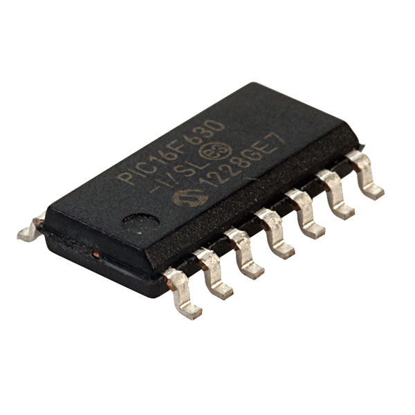 PIC16F630-I/SL - PIC 16F Microcontroller IC 8-Bit 20MHz 1.75KB (1K x 14) FLASH 14-SOIC