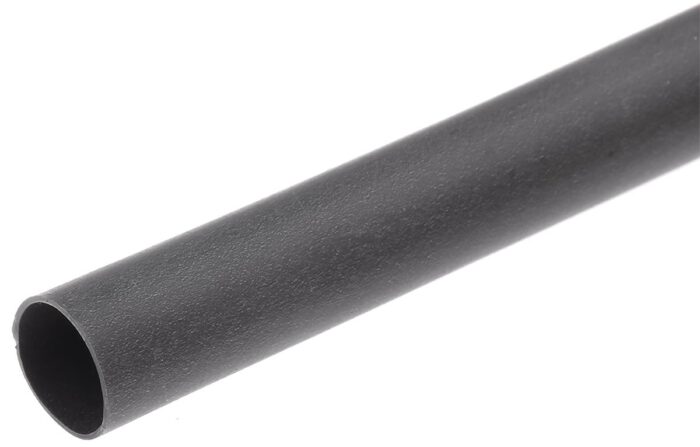 Black Heat Shrink Tubing sleeve diameter 6 mm Brand TE Connectivity