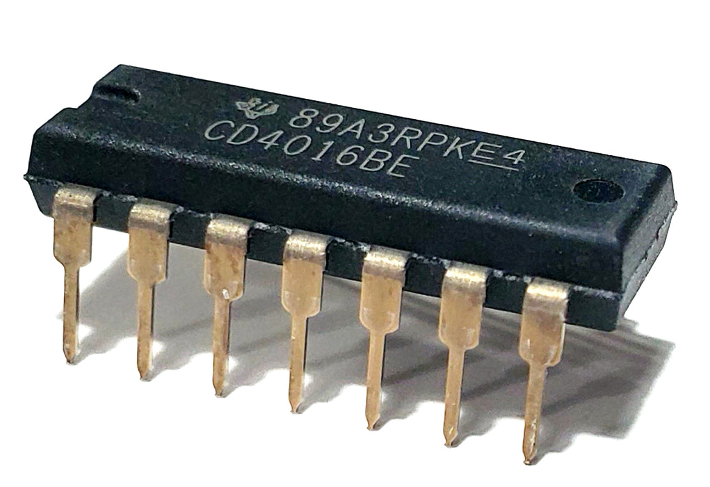 CD4016BE-DIP - Bilateral, FET Switches 1 x 1:1 14-PDIP