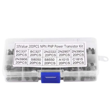 10Values 200PCS NPN PNP Power Transistor Assortment Assorted Kit