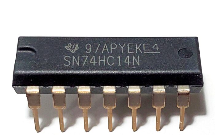 SN74HC14N - Inverter IC 6 Channel Schmitt Trigger 14-PDIP