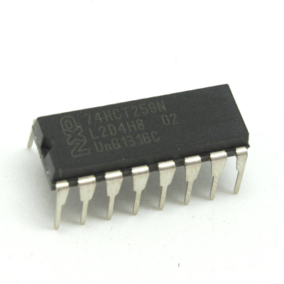 74HCT259N - D-Type, Addressable 1 Channel 1:8 IC Standard 16-DIP