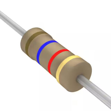 1.6K OHM 1/4 W THROUGH HOLE RESISTOR