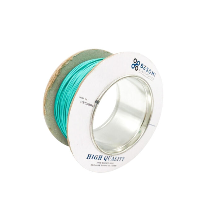 BSM 20/0.13mm 100m Green HOOKUP Wire CWCx0035 3